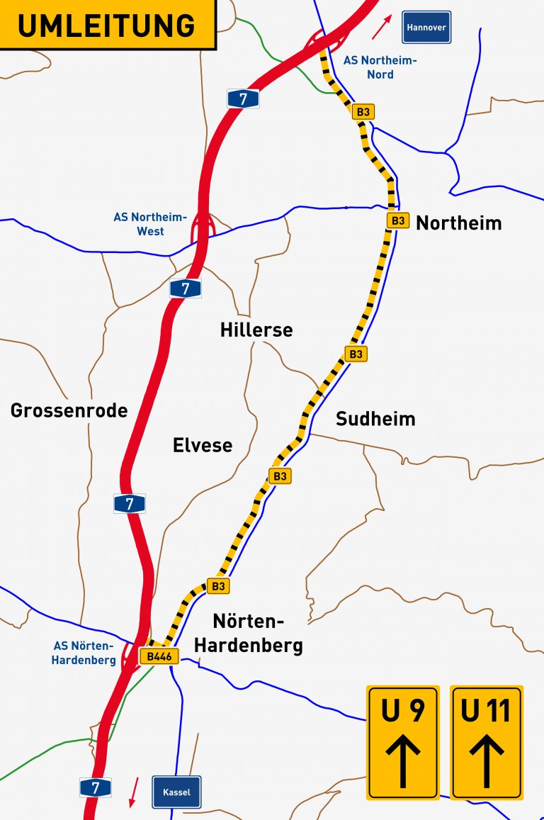 Umleitungsstrecken | VIA NIEDERSACHSEN Umleitungsstrecken | VIA NIEDERSACHSEN